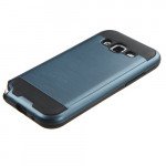 Wholesale Samsung Galaxy Core Prime Prevail LTE G360 Armor Hybrid Case (Navy Blue)